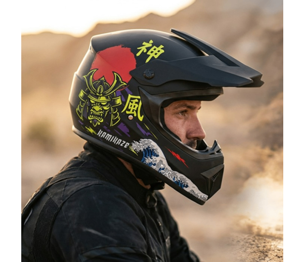 Kamikaze Kask pełny Katana - XL - 1526324 - zdjęcie 5